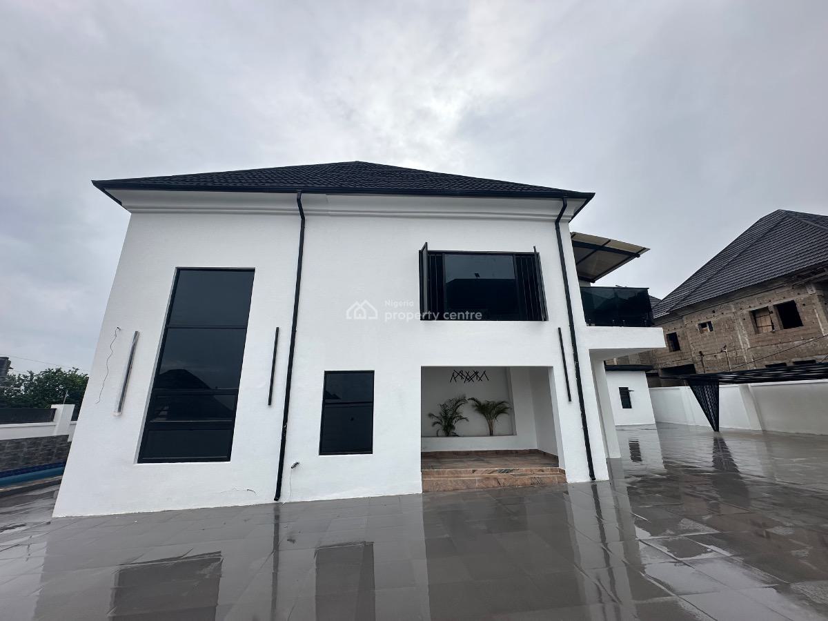 5 Bedroom Duplex with Swimming Pool, Doctors Street By General Hospital Axis, Asaba, Delta, Detached Duplex for Sale