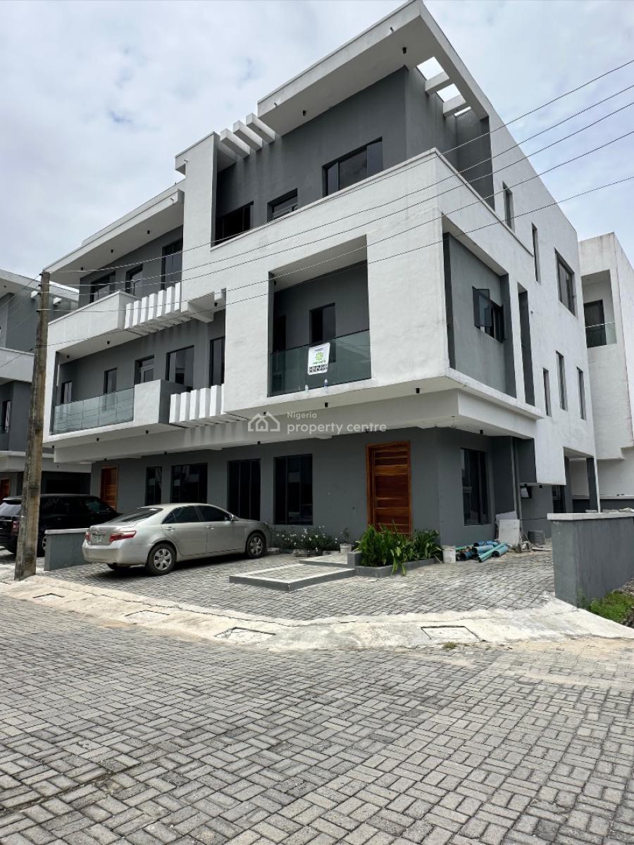 4 Bedroom Semi Detached Duplex in a Call to Access Estate, Osapa London, Osapa, Lekki, Lagos, Semi-detached Duplex for Sale
