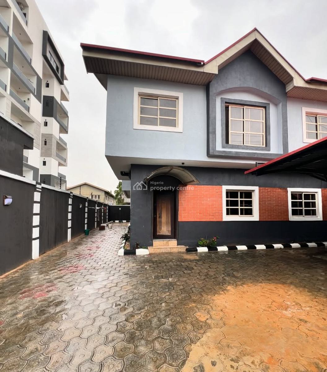 Well Maintained 4 Bedroom Semi Detached Duplex with 2 Bq, Parkview, Ikoyi, Lagos, Semi-detached Duplex for Rent