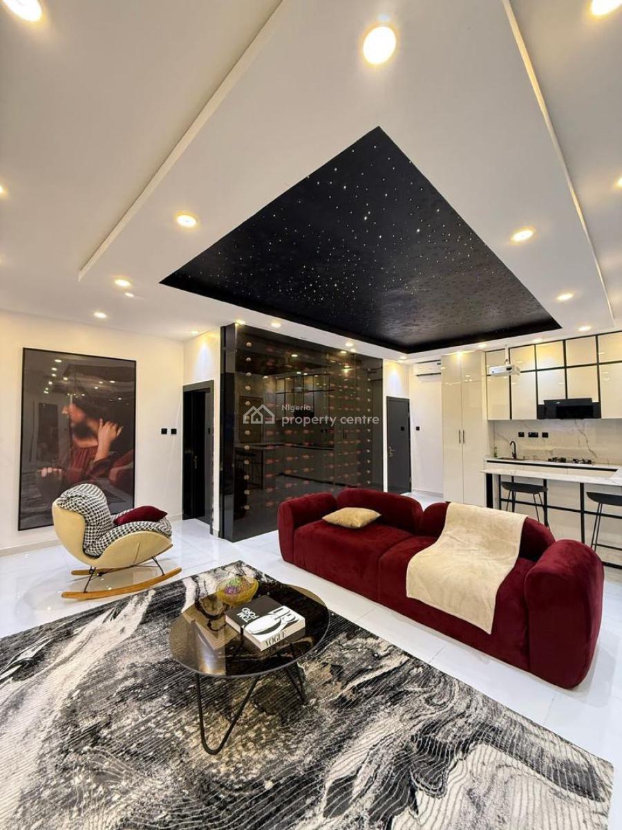 Cinematic One Bedroom with Bath Tub, Chevron, Lekki, Lagos, Mini Flat (room and Parlour) Short Let