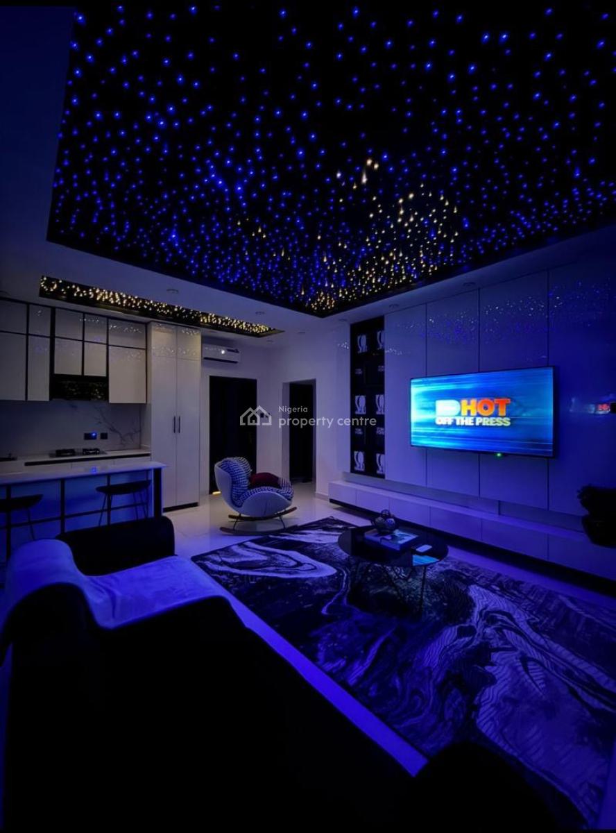 Cinematic One Bedroom with Bath Tub, Chevron, Lekki, Lagos, Mini Flat (room and Parlour) Short Let