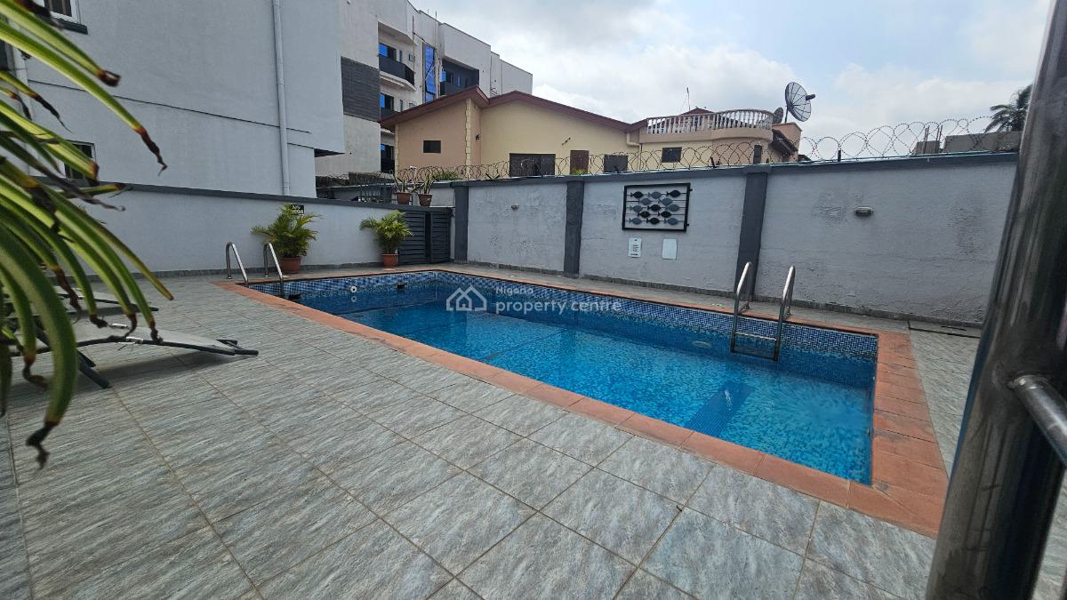 Tastefully Built 3 Bedroom Flat with Pool and Bq, Shonibare Estate, Onigbongbo, Maryland, Lagos, House for Rent
