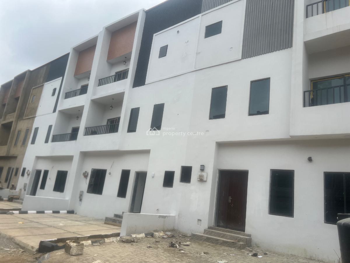 4 Bedroom Luxury Terraced Duplex with Bq, Sunnyville Road, Kabusa Gardens Phase Three, Galadimawa, Abuja, Terraced Duplex for Sale