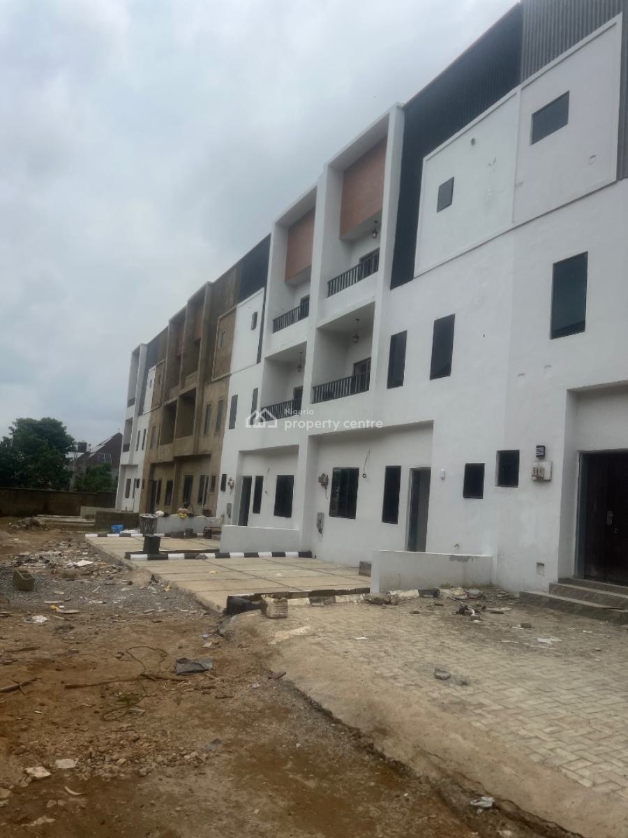 4 Bedroom Luxury Terraced Duplex with Bq, Sunnyville Road, Kabusa Gardens Phase Three, Galadimawa, Abuja, Terraced Duplex for Sale