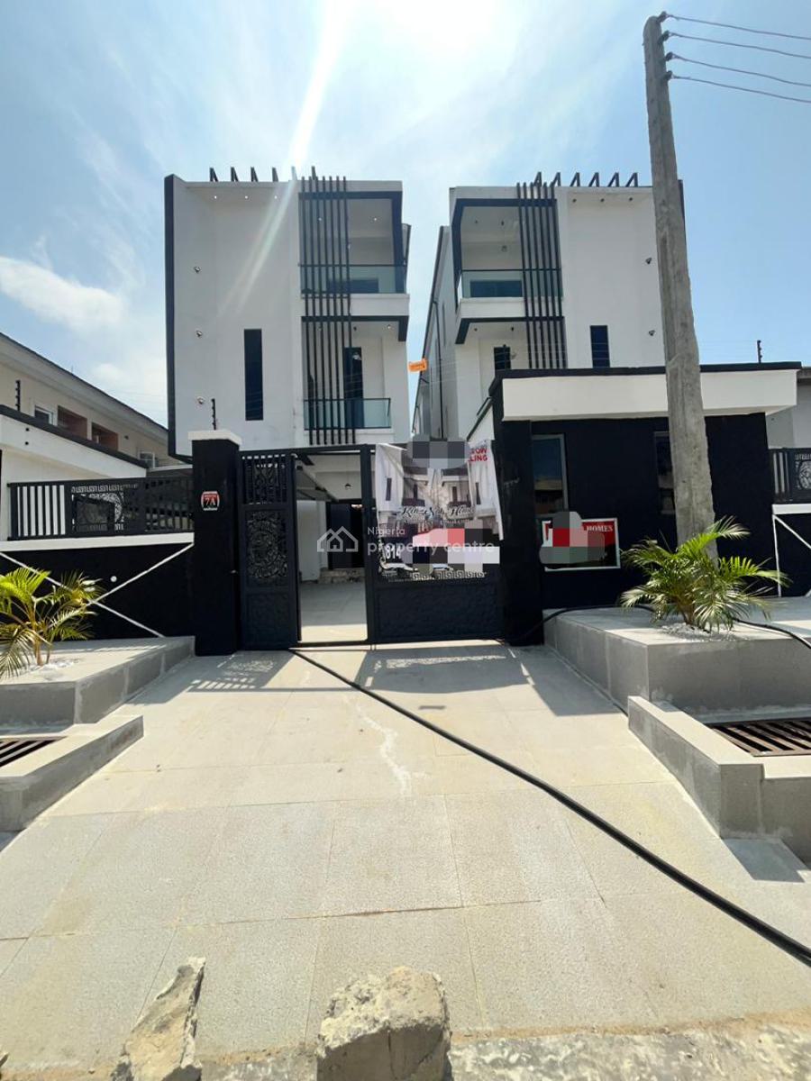 6 Bedroom Semi Detached Duplex with Bq, Ikota, Lekki, Lagos, Detached Duplex for Sale