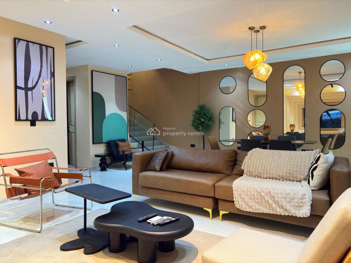 3bedroom Brand New Luxury Maisonette, Parez Drive, Lekki Phase 1, Lekki, Lagos, Terraced Duplex Short Let