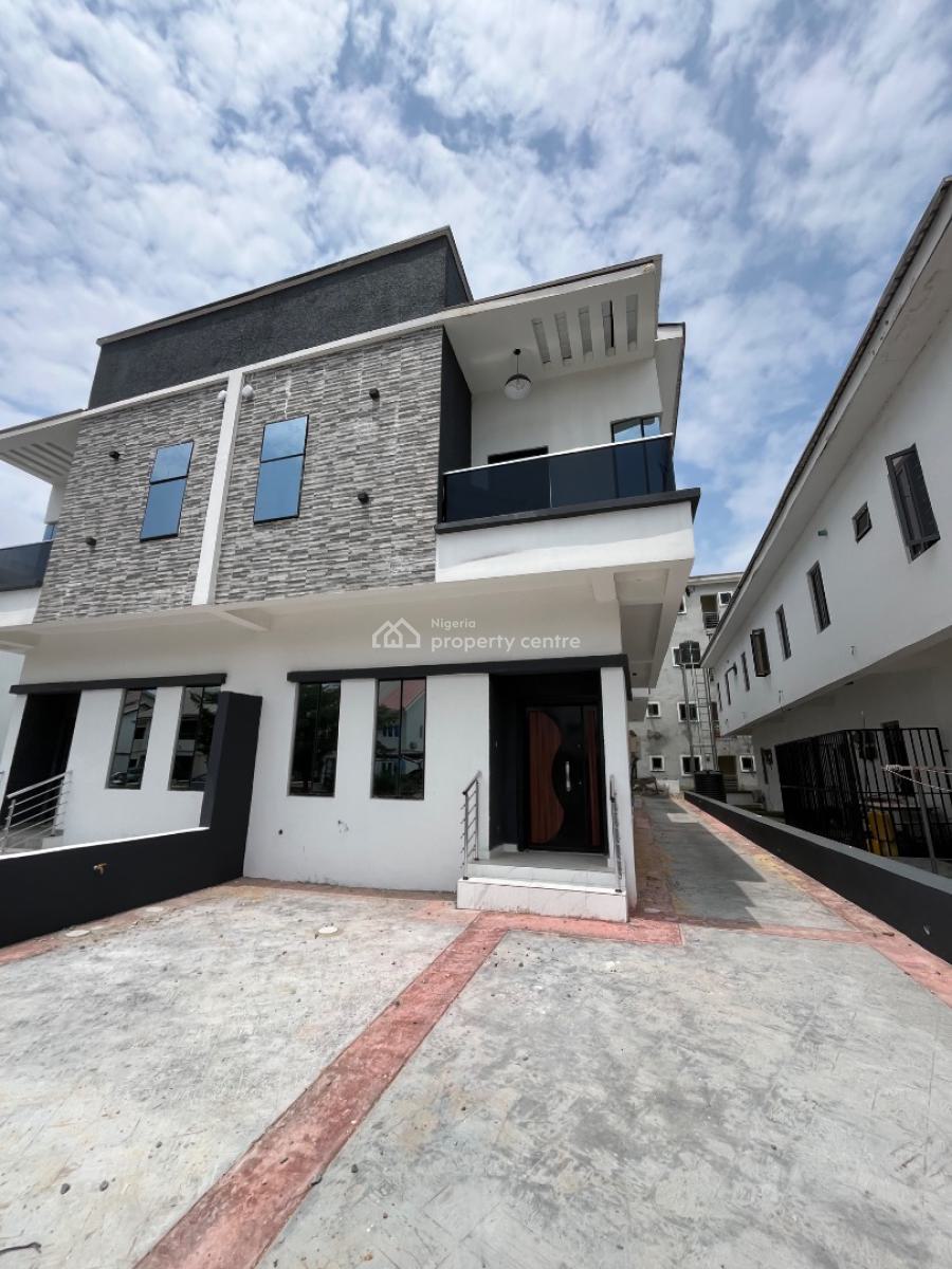 4 Bedroom Semi Detached Duplex with a Bq, Orchid Road, Lekki Expressway, Lekki, Lagos, Semi-detached Duplex for Rent