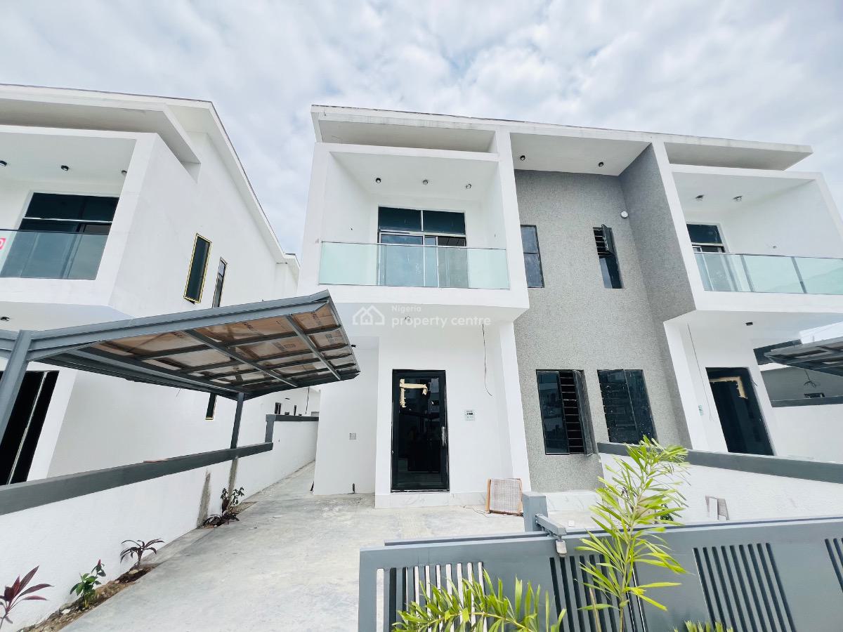 4bedroom Semi Detached Duplex with Bq, Orchid Road, Lekki, Lagos, Semi-detached Duplex for Sale