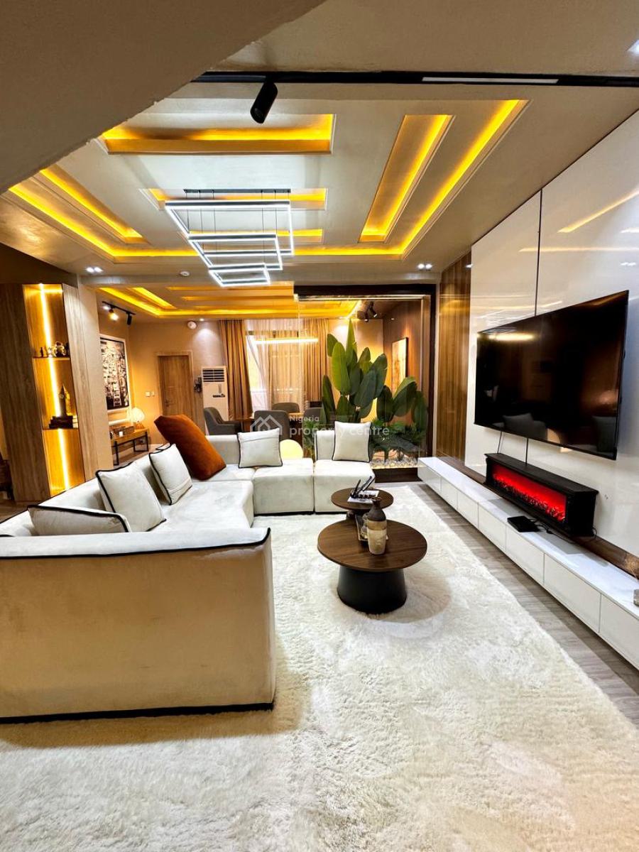 Waterfront 4bedroom Luxury Maisonette, Osborne Foreshore Phase 2, Ikoyi, Lagos, Semi-detached Duplex Short Let