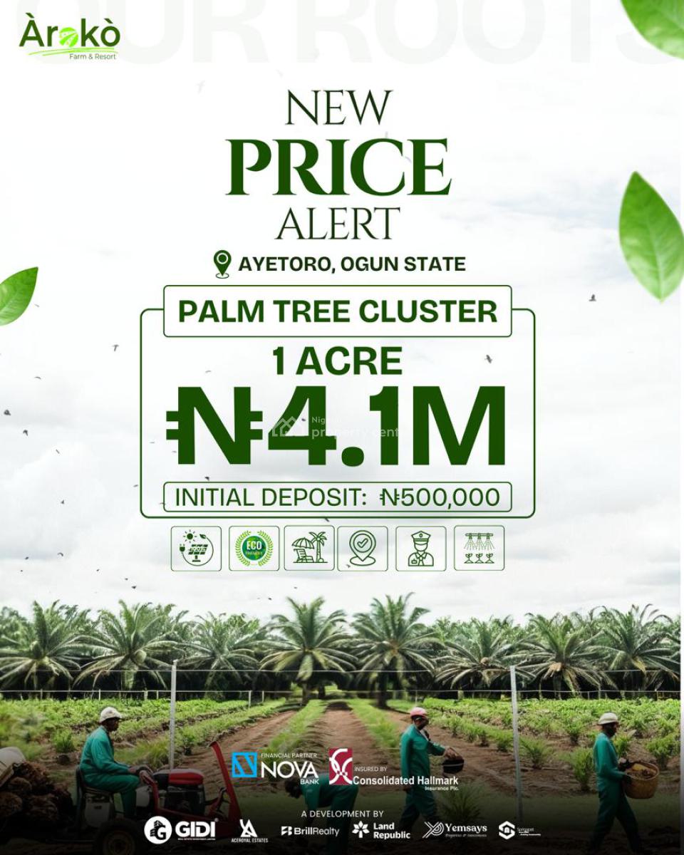 Aroko Farm & Resort, Updated Prices Now Live, Ado Awaye, Abeokuta North, Ogun, Mixed-use Land for Sale
