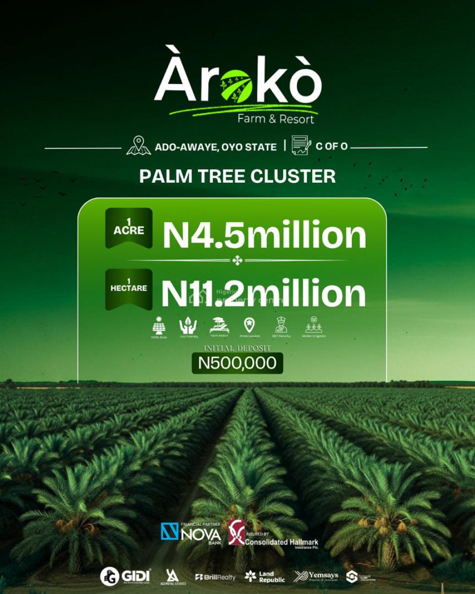 Aroko Farm & Resort, Updated Prices Now Live, Ado Awaye, Abeokuta North, Ogun, Mixed-use Land for Sale
