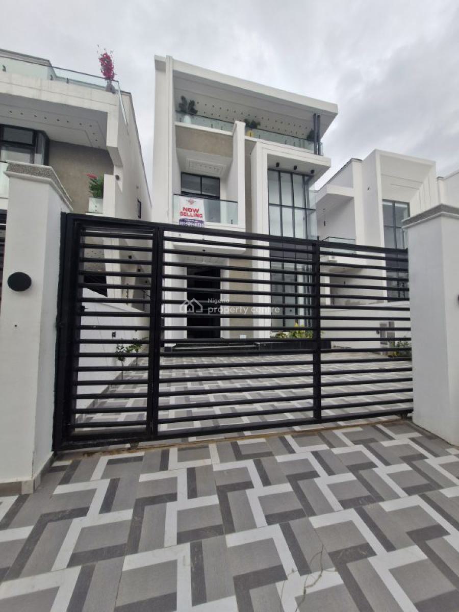 5 Bedroom Fully Detached Duplex with Pool, Court Estate, Ajah, Lagos, Detached Duplex for Sale