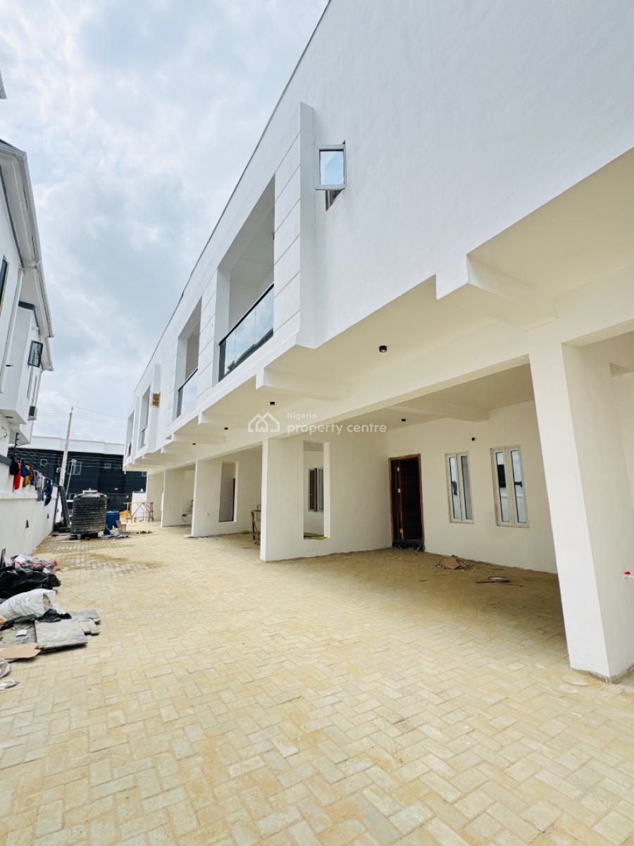 Newly Built Three Bedroom Terrace House, Sangotedo, Ajah, Lagos, Terraced Duplex for Sale