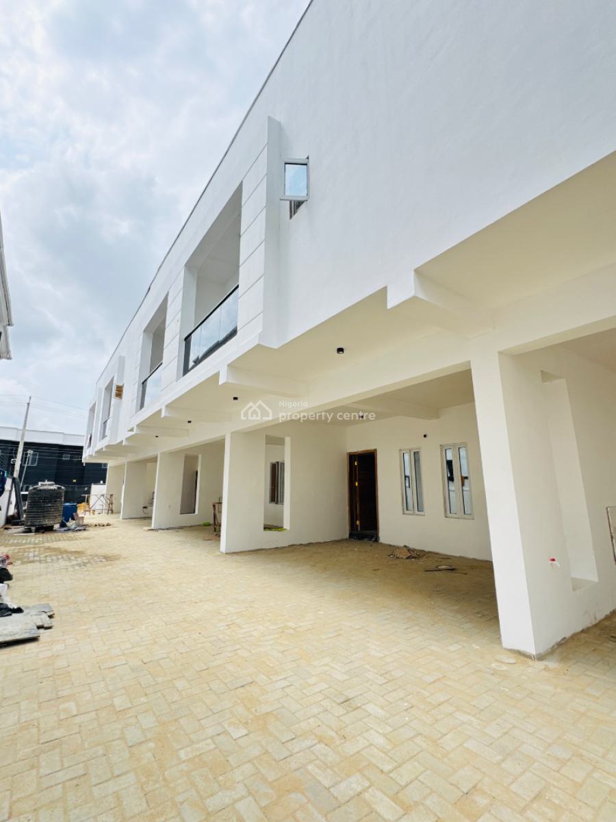 Newly Built Three Bedroom Terrace House, Sangotedo, Ajah, Lagos, Terraced Duplex for Sale