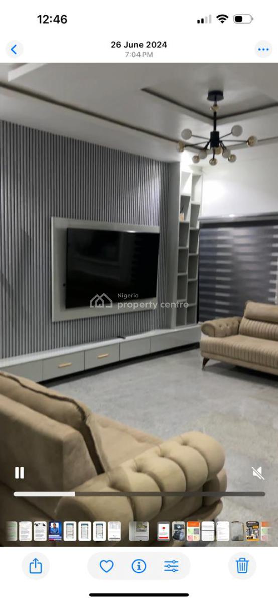 Furniture 4 Bedrooms Terrace Duplex, Behind Lugbe Plaza, Fha (f.h.a), Lugbe District, Abuja, Terraced Duplex for Rent