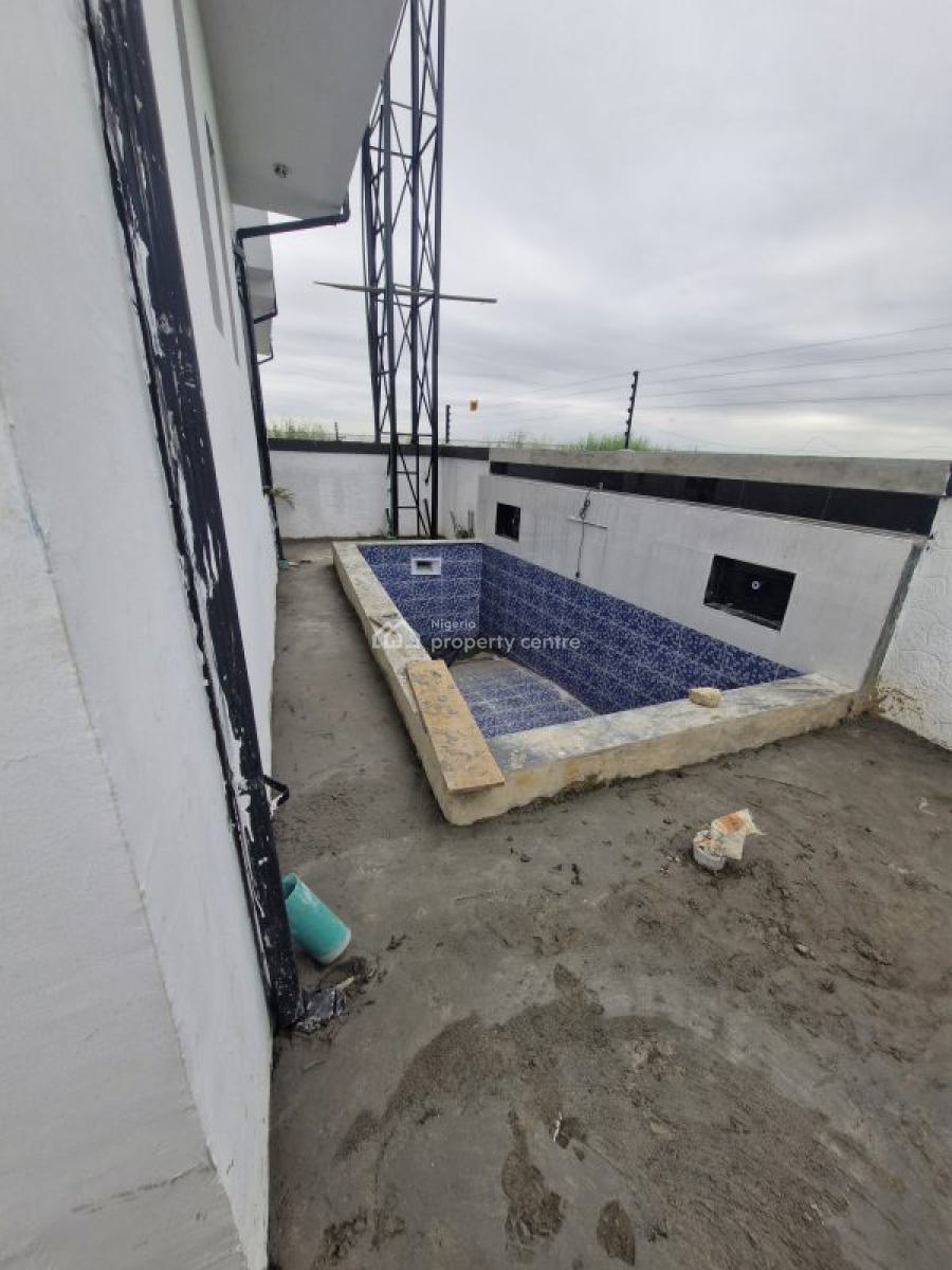5 Bedroom Luxury Duplex with Bq and Pool, Lekki Palm City, Ajah, Lagos, Detached Duplex for Sale