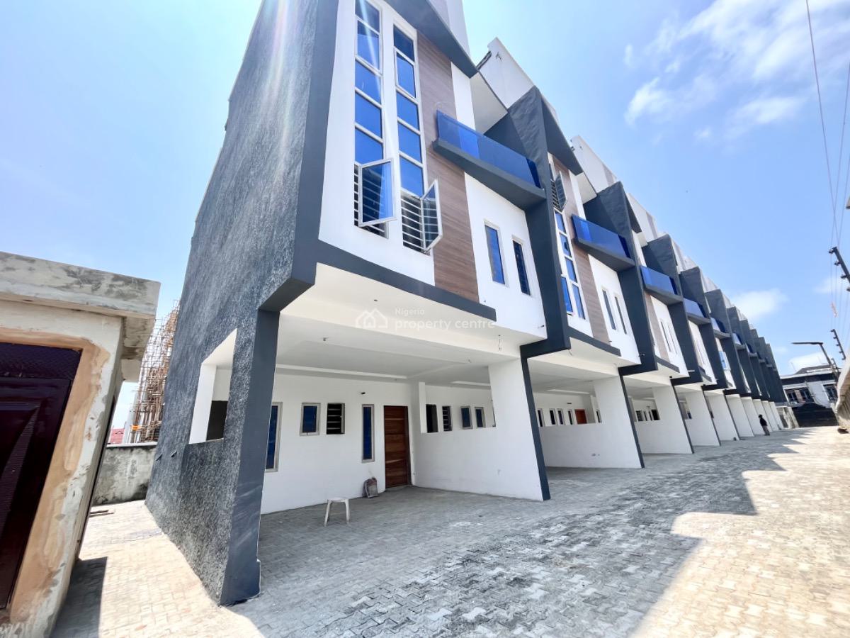 Brand New 4 Bedroom Terrace Duplex Available, Ikate, Lekki, Lagos, Terraced Duplex for Sale