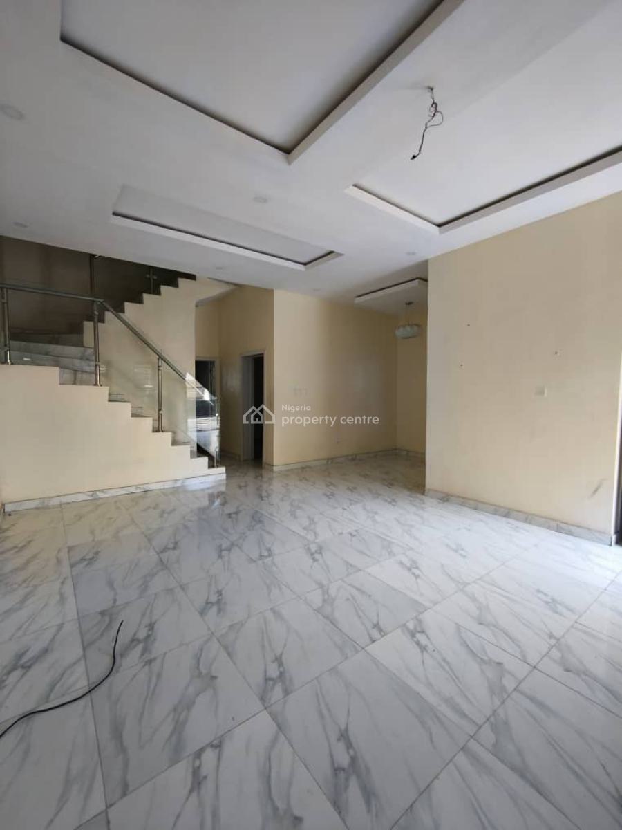 Luxury Spacious and Self Compound 4 Bedroom Semi Detached Plus Bq, Agungi, Lekki, Lagos, Semi-detached Duplex for Rent