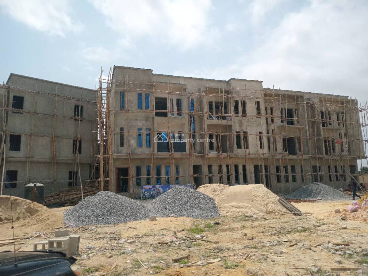 Three Bedrooms Terrace Duplex with Bq Available, Wisdom Court Estate, Opposite Lekki Gardens Phase 2 Abraham Adesanya, Ajah, Lagos, Terraced Duplex for Sale
