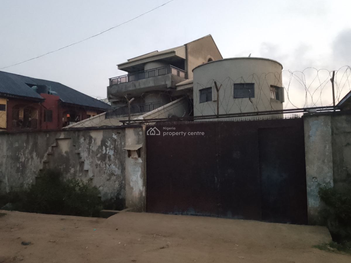 5 Bedroom Duplex with Pent House and 2 Units of 2 Bedroom, Off Hostel Road, Agodo Ikotun-egbe, Hostel Bus Stop, Egbe, Lagos, Detached Duplex for Sale