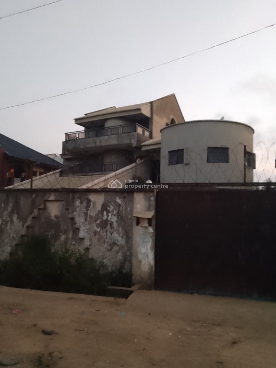 5 Bedroom Duplex with Pent House and 2 Units of 2 Bedroom, Off Hostel Road, Agodo Ikotun-egbe, Hostel Bus Stop, Egbe, Lagos, Detached Duplex for Sale