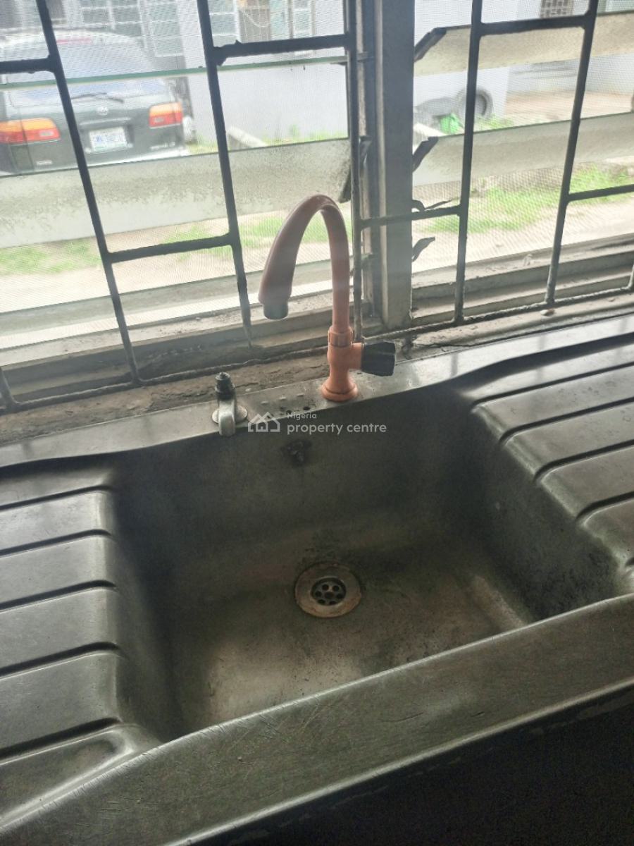 a Very Spacious But Old 2 Bedroom Flat with 2 Toilets, Off Diya Street, Gbagada, Lagos, Flat / Apartment for Rent