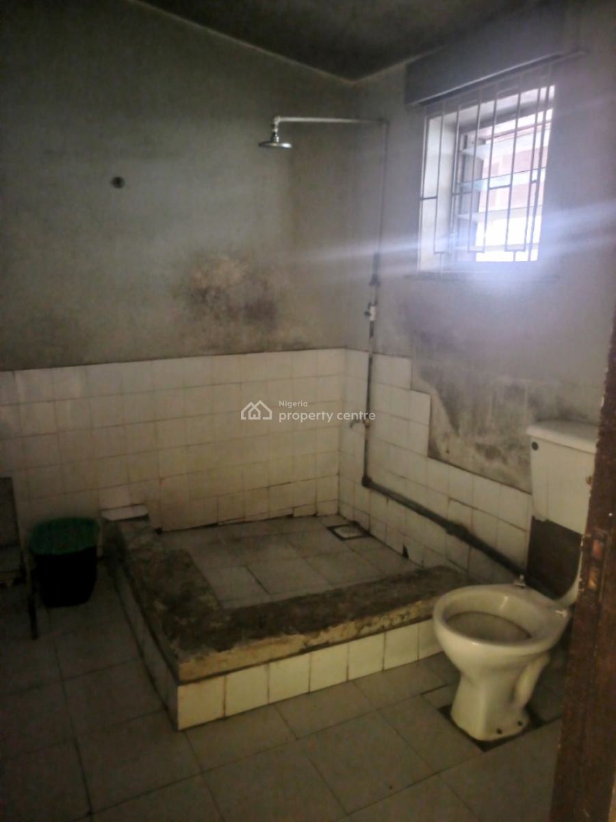 a Very Spacious But Old 2 Bedroom Flat with 2 Toilets, Off Diya Street, Gbagada, Lagos, Flat / Apartment for Rent