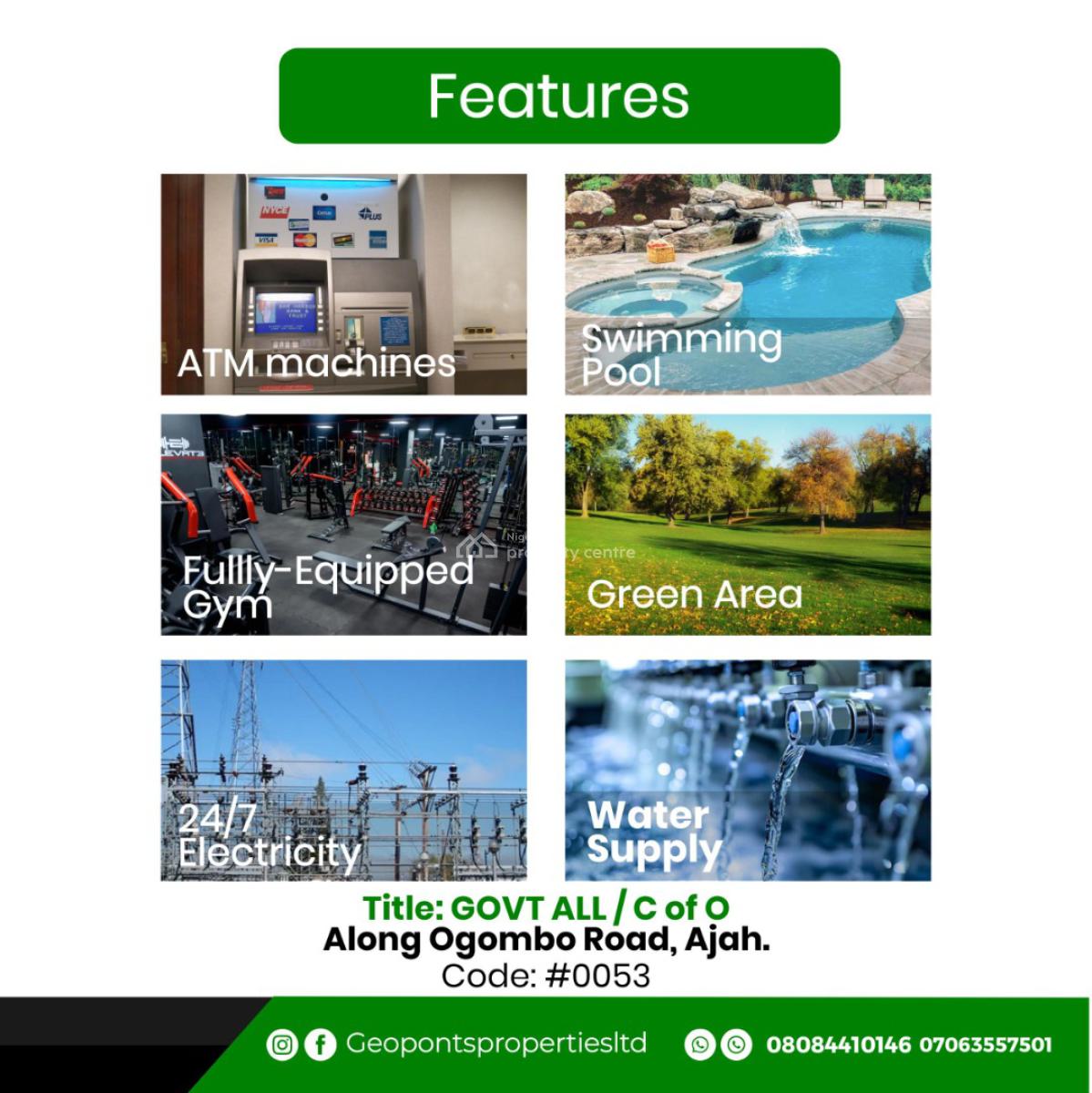 New Bungalows and Duplexes in Ogombo, Ogombo,abraham Adesanya, Ajah, Lagos, Detached Bungalow for Sale