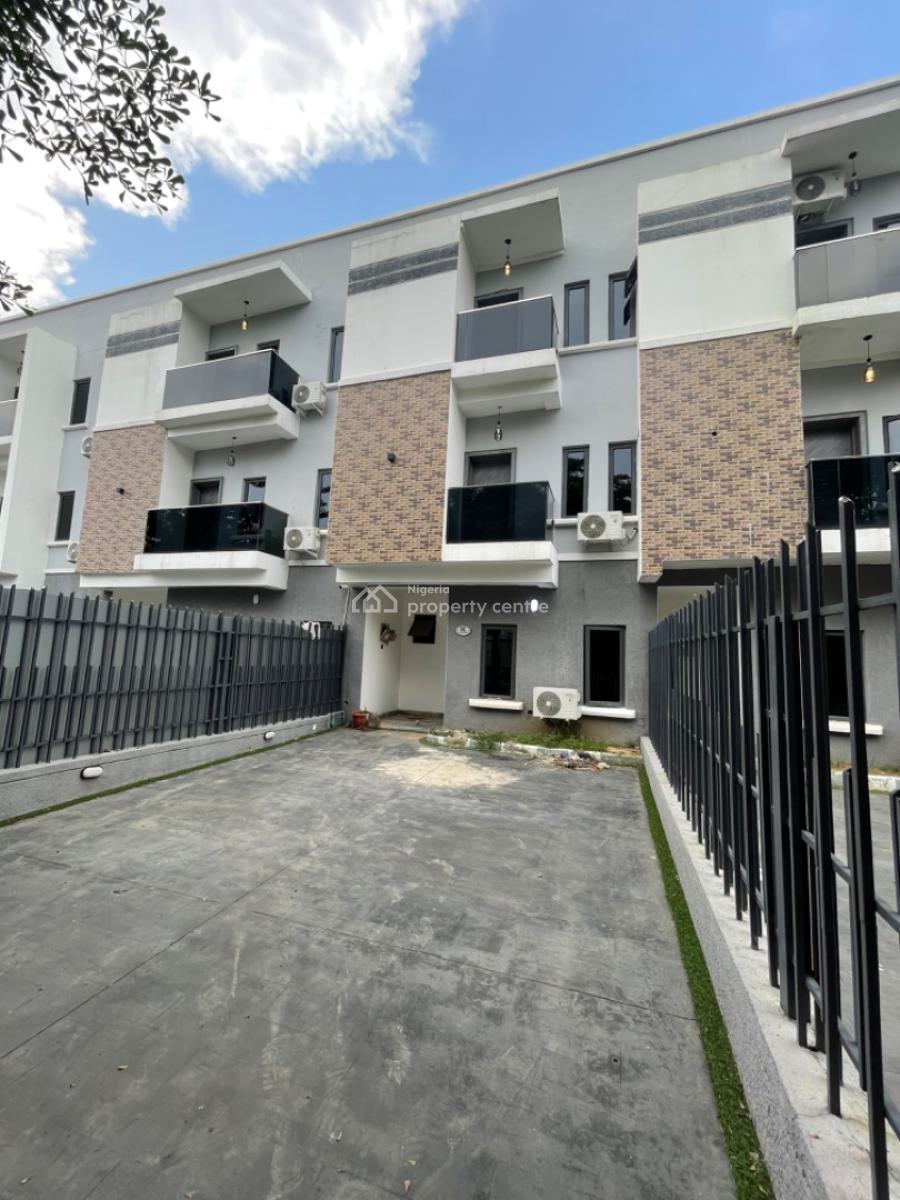 Brand New and Spacious 4 Bedroom Gated Terrace, Zone 5, Wuse, Abuja, Terraced Duplex for Rent