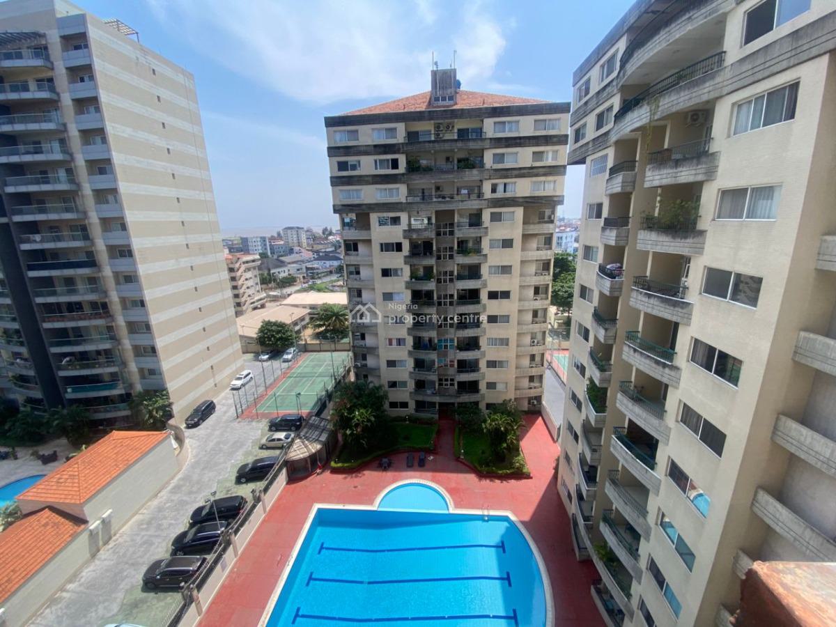 Serviced 3 Bedroom Flat with Bq,pool,gym, Gerard Road, Old Ikoyi, Ikoyi, Lagos, Flat / Apartment for Rent