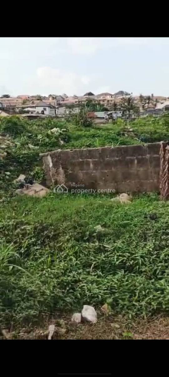 a Piece of Land on a Tarred Road in a Quite Environment., Ogba, Ikeja, Lagos, Residential Land for Sale