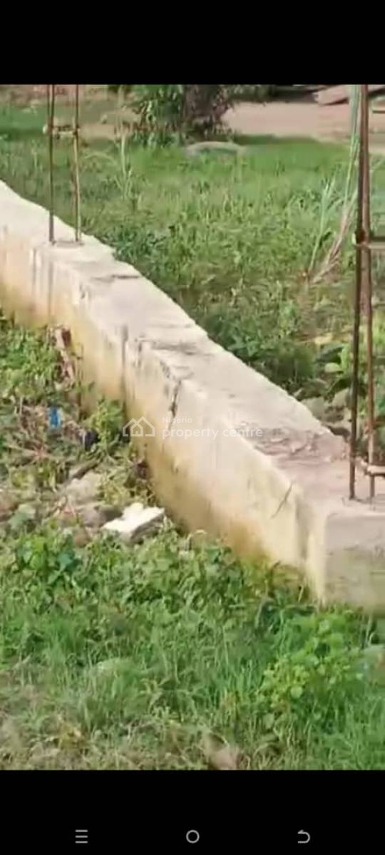a Piece of Land on a Tarred Road in a Quite Environment., Ogba, Ikeja, Lagos, Residential Land for Sale