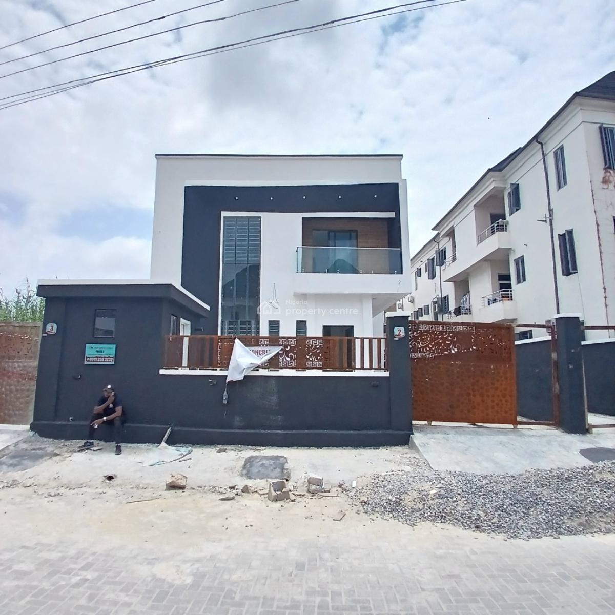 Luxury 5 Bedroom Detached Duplex with Bq, Vgc, Lekki, Lagos, Detached Duplex for Sale