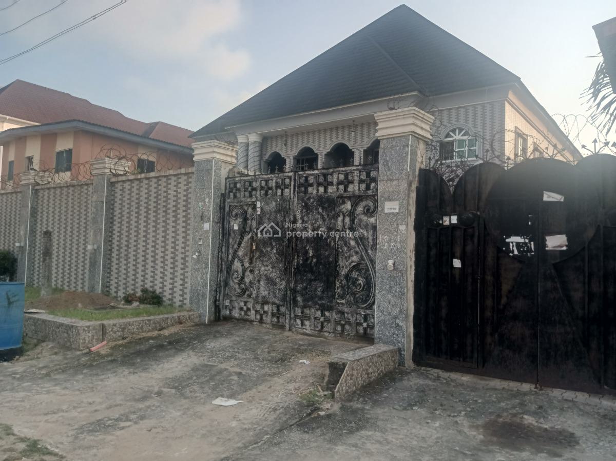 2-wing 5 Bedrooms Semi-detached Duplex +1 Room Bq Each, Gated Estate Off Festac Access Road, Amuwo Odofin, Lagos, Semi-detached Duplex for Sale