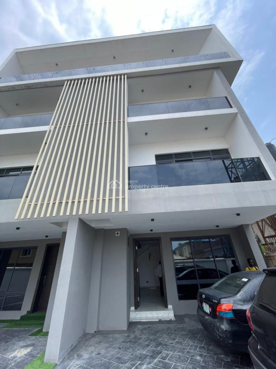 Luxury 4 Bedroom Terrace Duplex with a Bq, Lekki Phase 1, Lekki, Lagos, Terraced Duplex for Rent