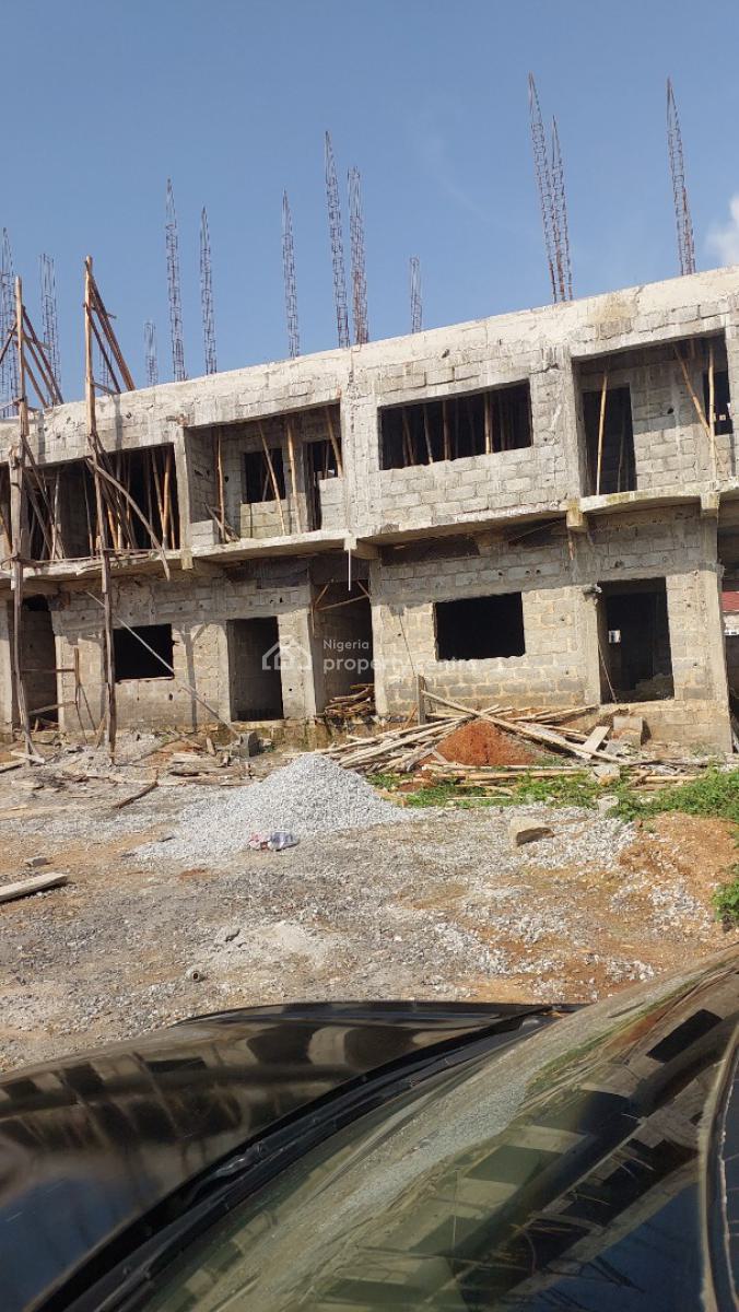 4 Bedroom Terrace Duplex with Bq.payment Plan Available, Estate. Payment Plan Available, Life Camp, Abuja, Terraced Duplex for Sale