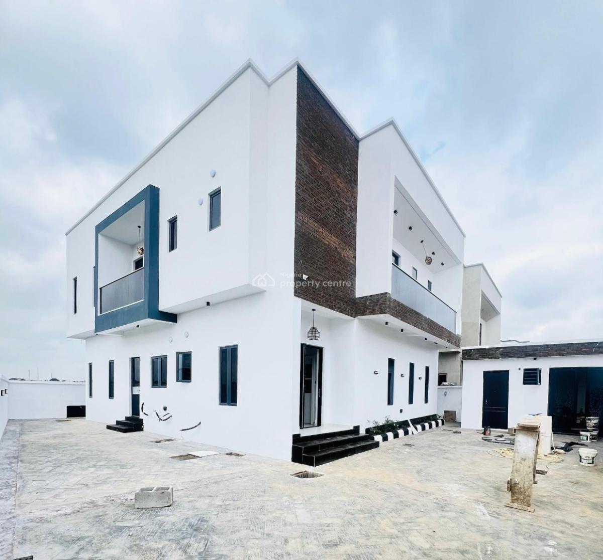 Luxuriously Built 4 Bedroom Detached Plus Bq in a Secured Estate., Ogba, Ikeja, Lagos, Detached Duplex for Sale