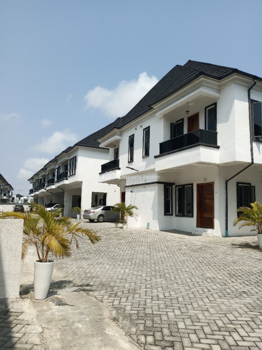 4 Bedroom Semi Detached Duplex with Bq, Harris Drive, By Vgc, Ikota, Lekki, Lagos, Semi-detached Duplex for Rent