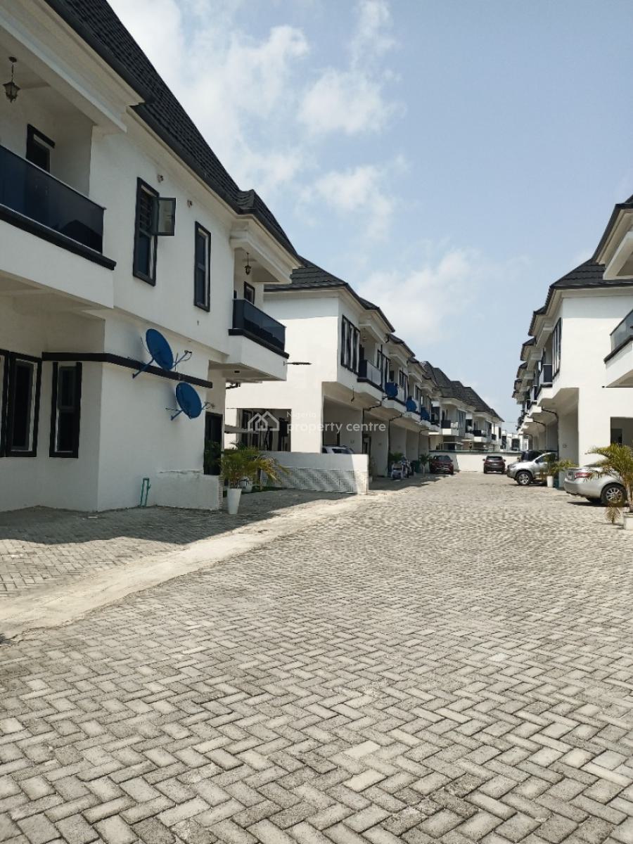 4 Bedroom Semi Detached Duplex with Bq, Harris Drive, By Vgc, Ikota, Lekki, Lagos, Semi-detached Duplex for Rent