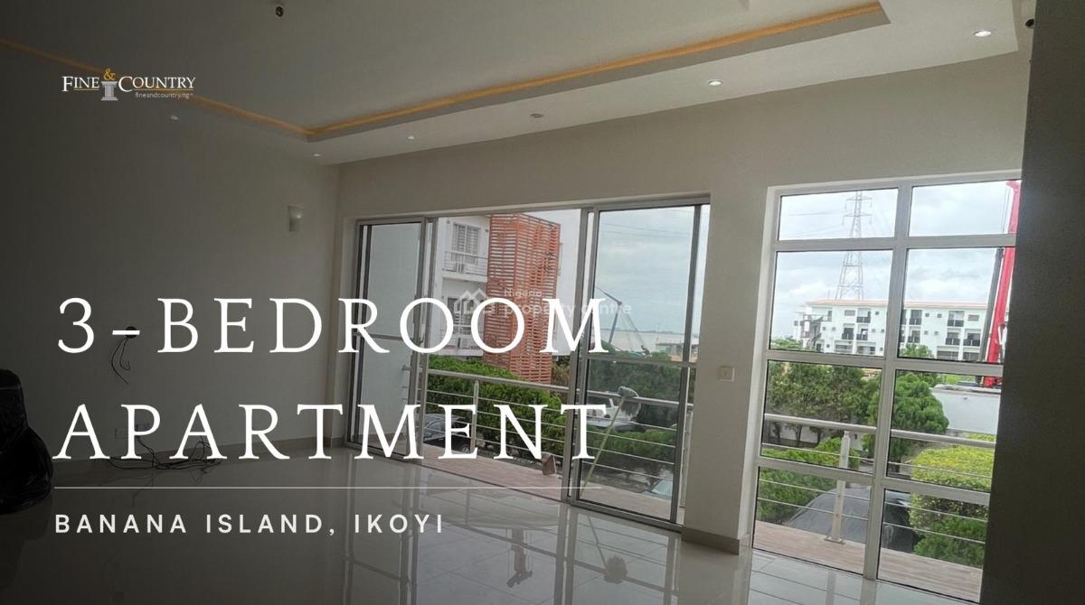 3 Bedroom Water Front Banana Island, Banana Island, Ikoyi, Lagos, House for Sale