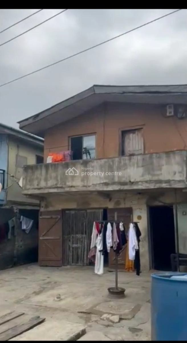 a Demolishable Or Remodeled Storey Building on Half a Plot of Land, Abudu Street, Ogudu, Lagos, House for Sale