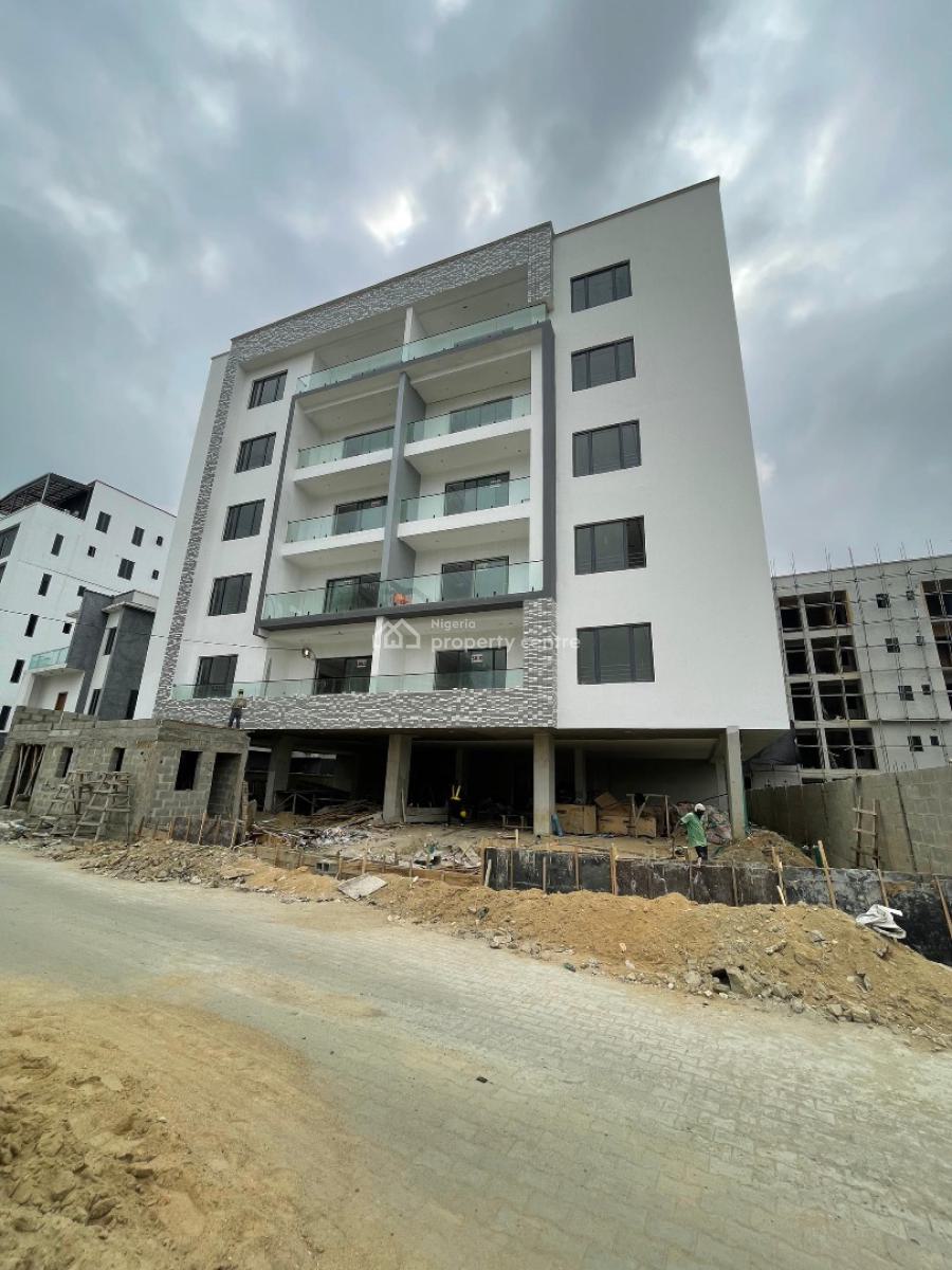 Spacious 2 Bedroom Apartment with  Bq, Swimming Pool, Gym  and Elevato, Off Freedom Way, Lekki Phase 1, Lekki, Lagos, Flat / Apartment for Sale