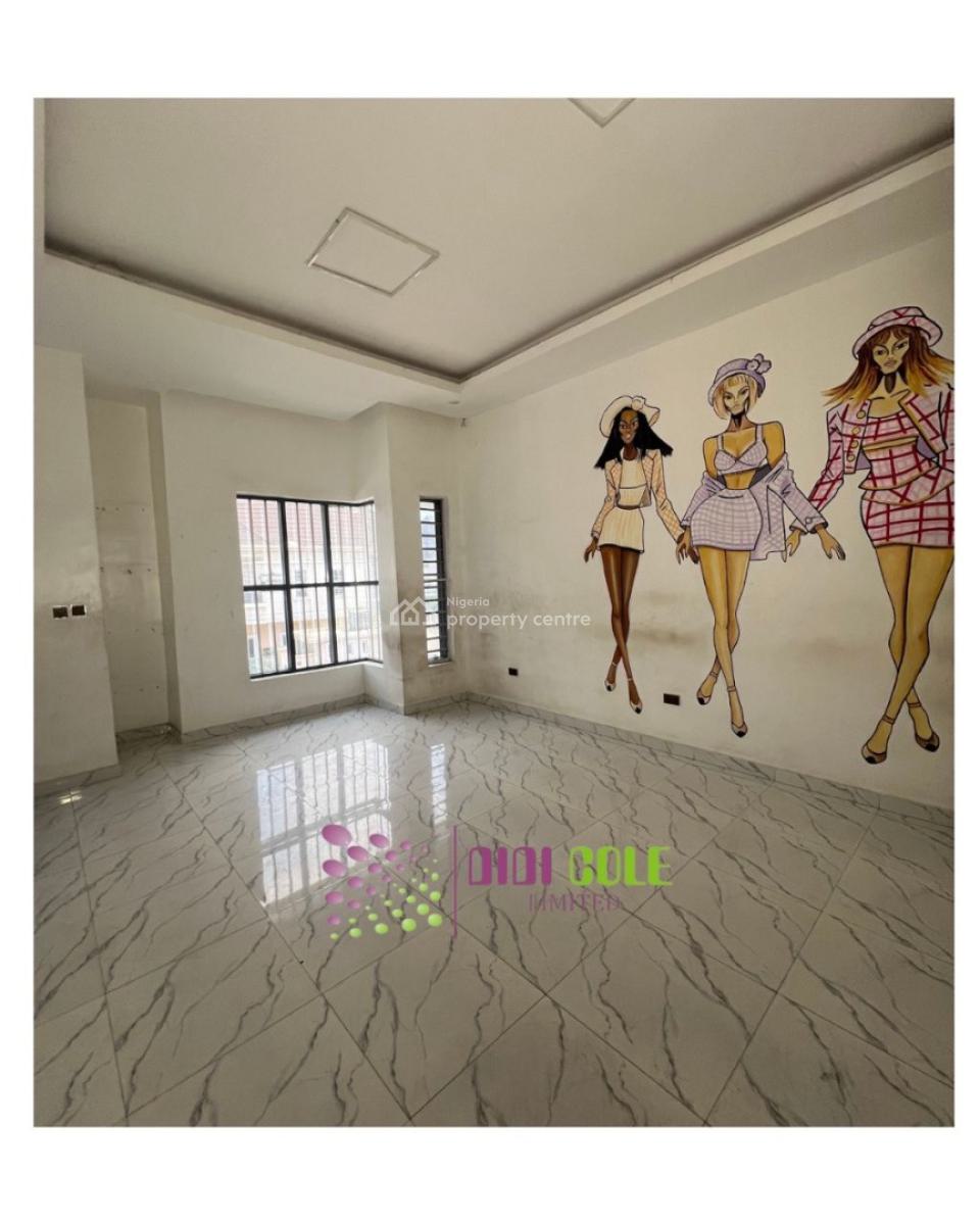 4 Bedroom Semi Detached Duplex with Bq, Chevron, Lekki, Lagos, Semi-detached Duplex for Rent