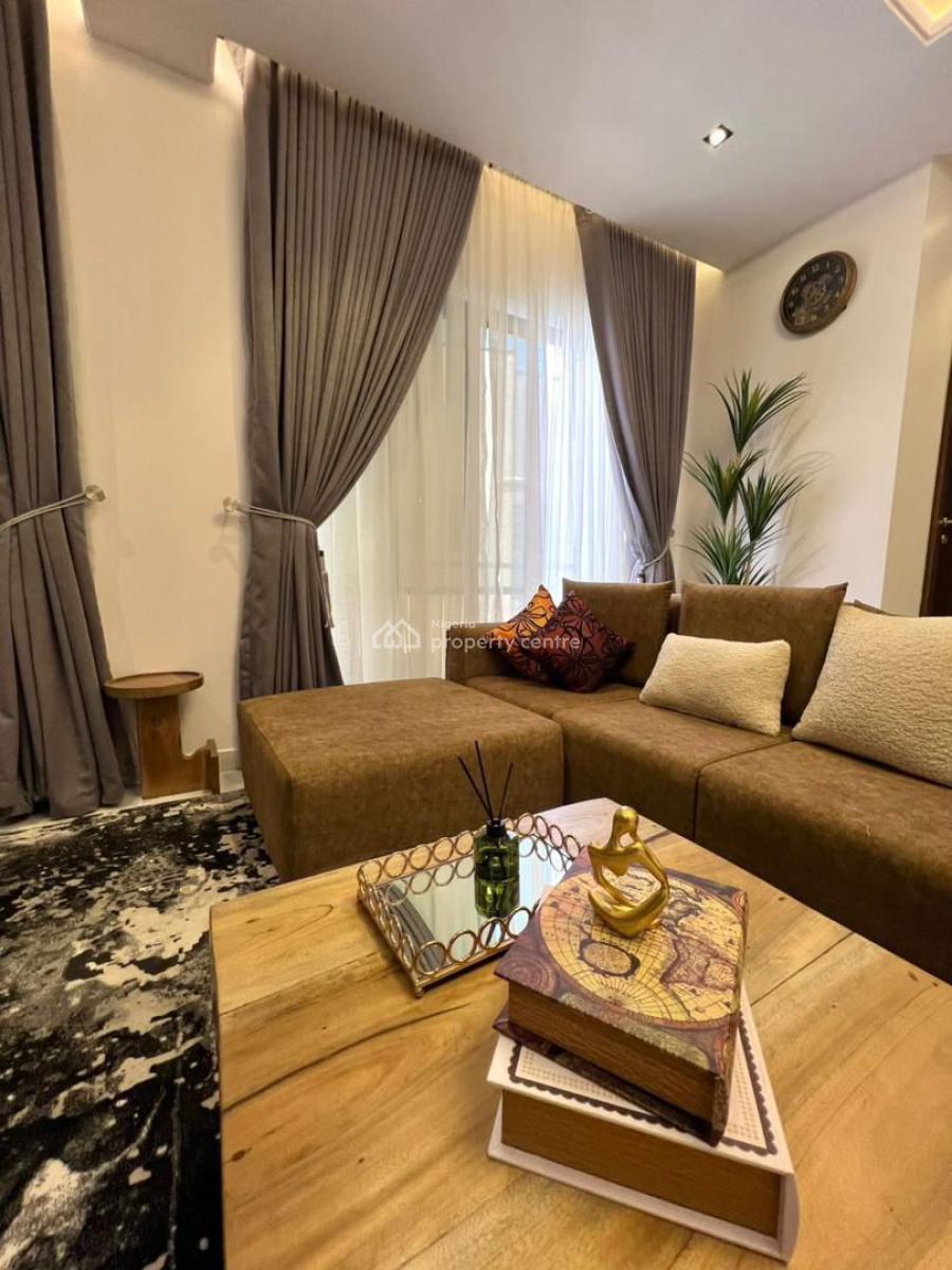 Furnished Serviced 2 Bedrooms Apartment with  Pool Gym Elevator, Lekki Phase 1, Lekki, Lagos, Flat / Apartment Short Let