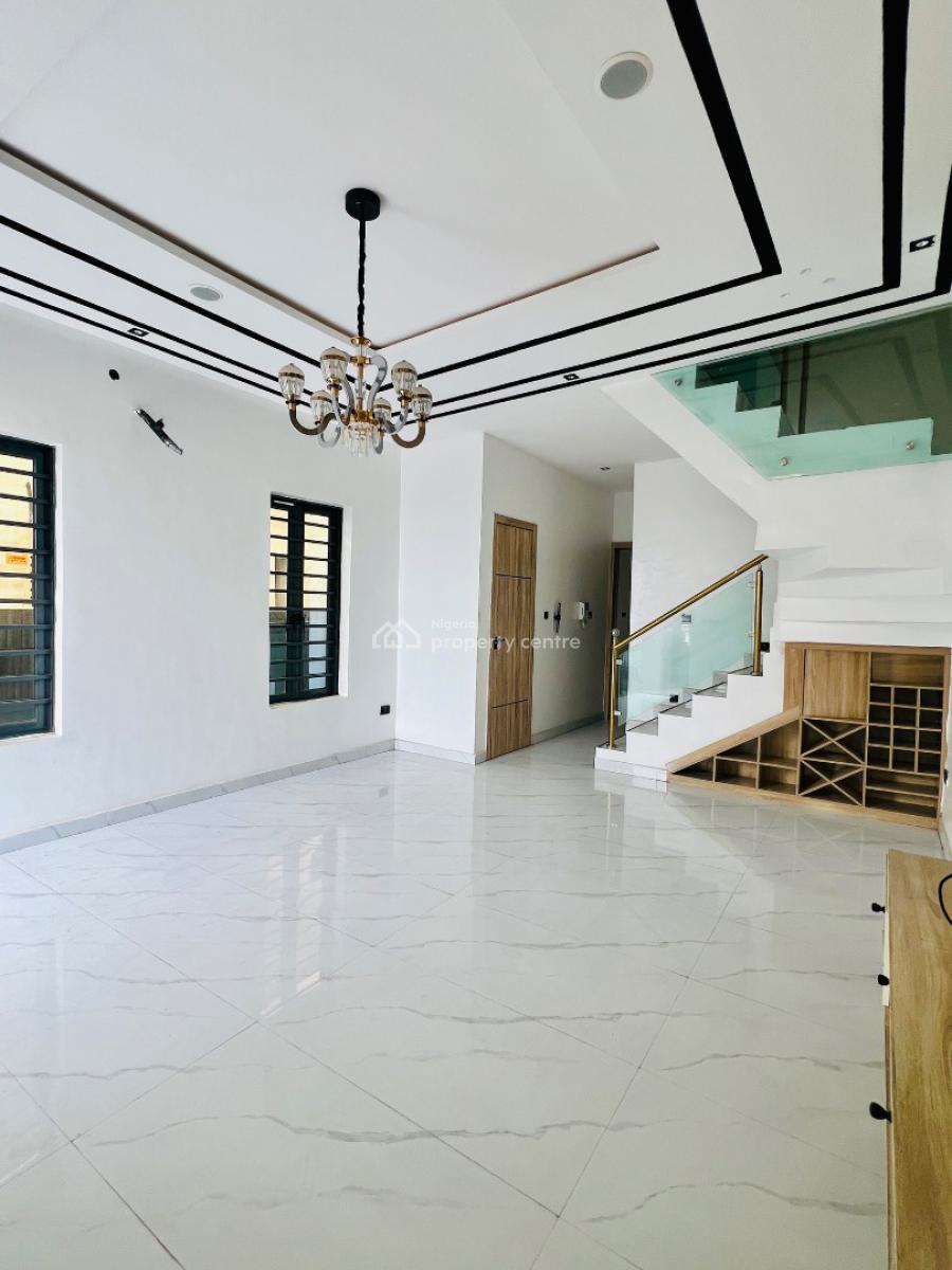 Modern 4 Bedroom Duplex, Chevron, Agungi, Lekki, Lagos, Semi-detached Duplex for Sale