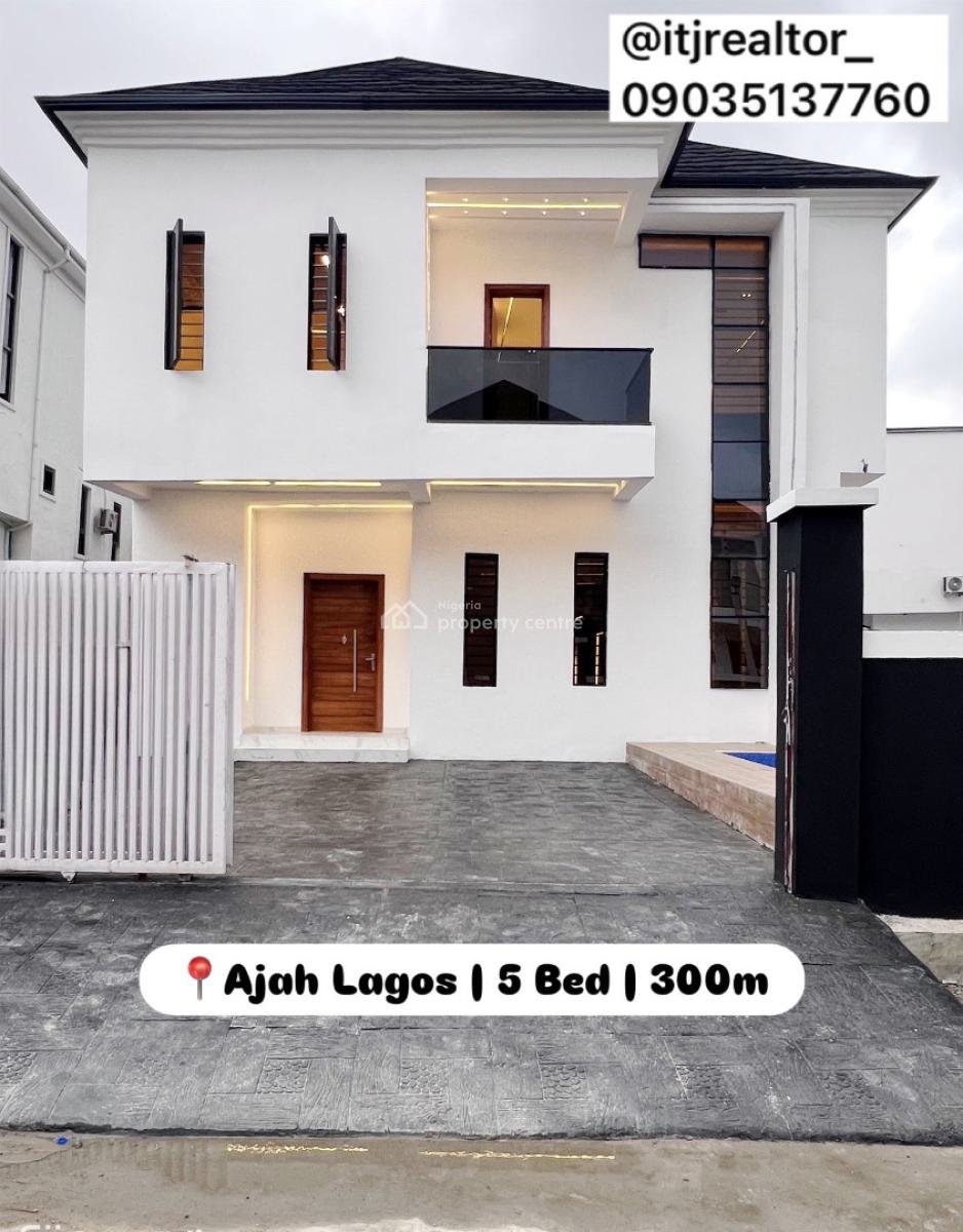 Lovely 5 Bedroom Detached Duplex with Swimming Pool and Bq, Ajah, Ajah, Lagos, Detached Duplex for Sale