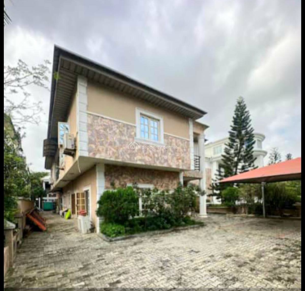 5 Bedroom Duplex + 2 Rooms Bqs in a Secured Estate, Charlton Estate (chevron Drive), Lekki, Lagos, Detached Duplex for Sale