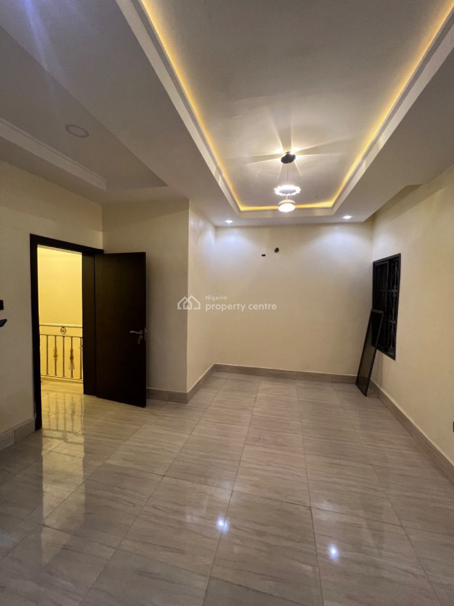 Newly Built 3 Bedroom Duplex with Bq Attached and Balcony Self Compoun, Along Wumba District Expressway, Apo, Abuja, Detached Duplex for Rent