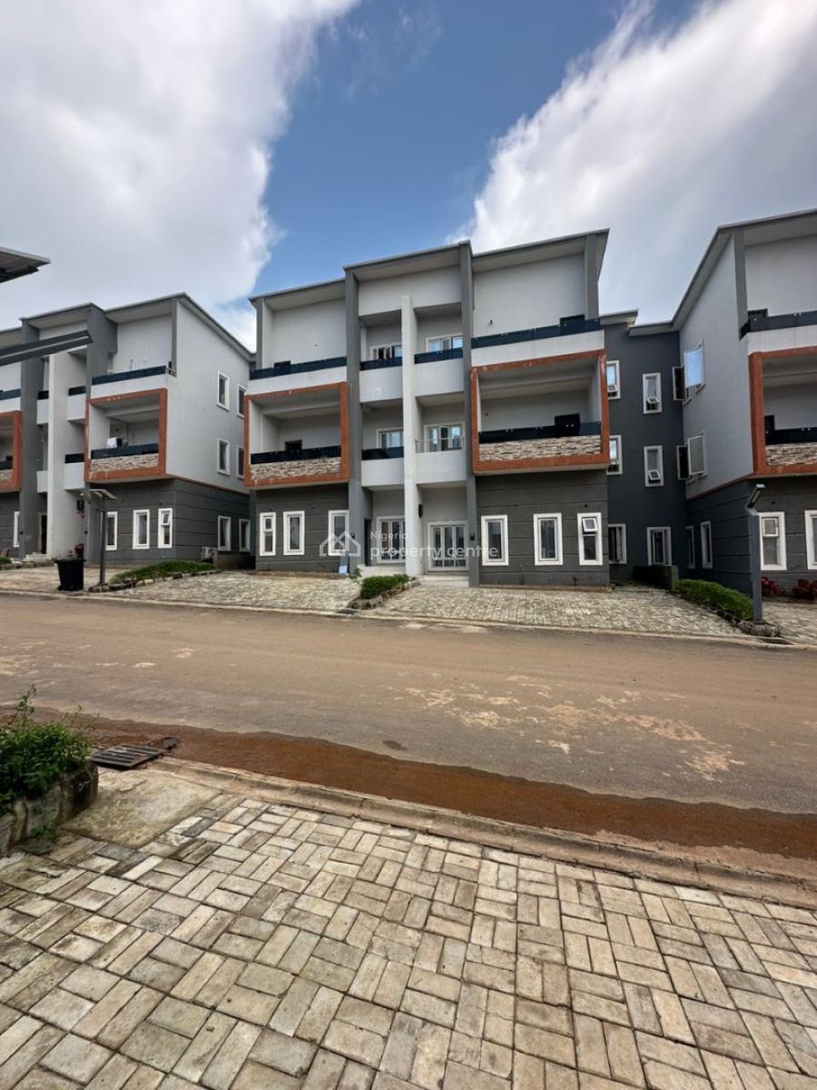Massive 4-bedroom Terrace Duplex with Bq, Kukwaba, Abuja, Terraced Duplex for Sale