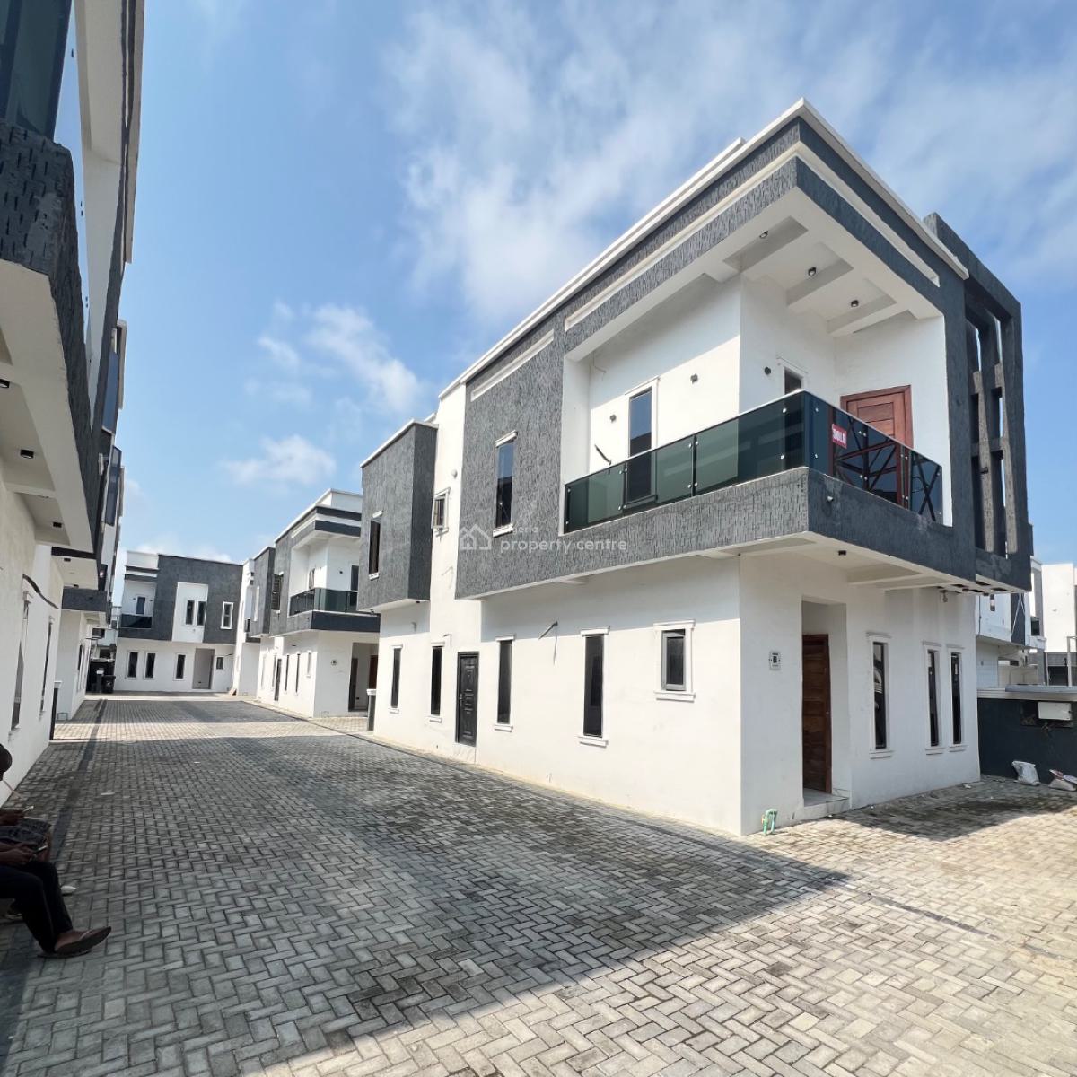 4 Bedroom & Bq, Ikota, Lekki, Lagos, Detached Duplex for Sale